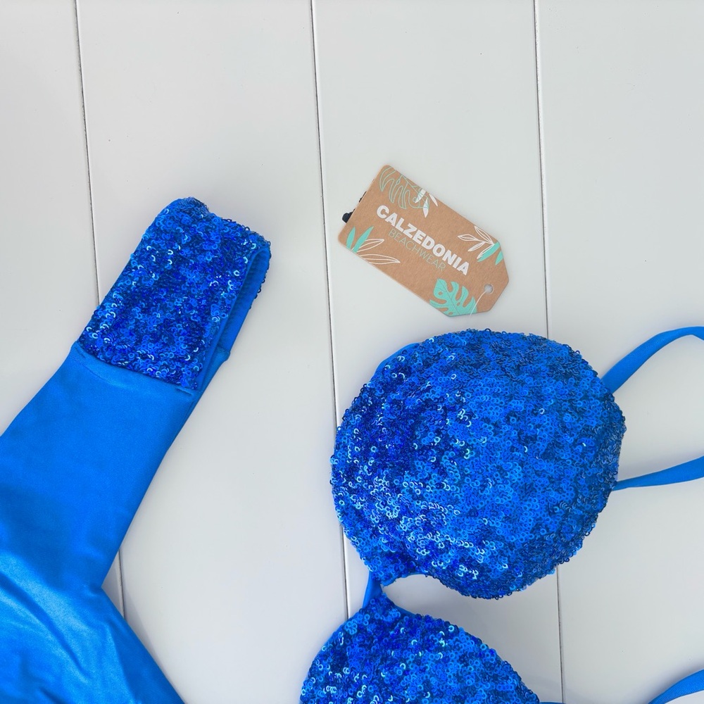 Calzedonia Blue Sequin Bikini Set🦋🐳 - Picture 12 of 14